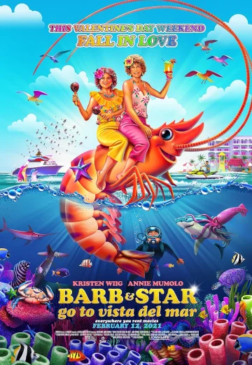 ดูหนัง Barb and Star Go to Vista Del Mar (2021) บาร์บและสตาร์ไปวิสตา เดล มาร์ (เต็มเรื่อง HD)