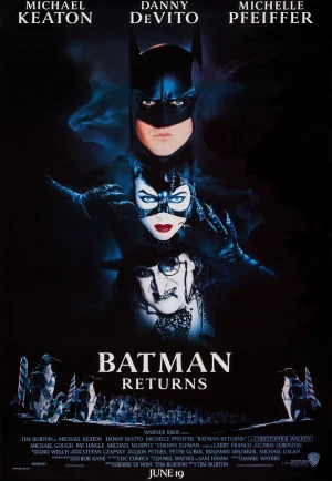 ดูหนัง Batman Returns (1992) แบทแมน รีเทิร์นส ตอนศึกมนุษย์เพนกวินกับนางแมวป่า (เต็มเรื่อง HD)