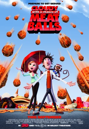 ดูหนังออนไลน์ฟรี Cloudy with a Chance of Meatballs (2009) มหัศจรรย์ลูกชิ้นตกทะลุมิติ