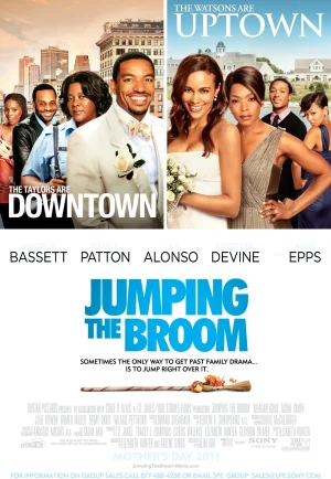 ดูหนังออนไลน์ฟรี Jumping the Broom (2011) เจ้าสาวดอกฟ้า วิวาห์ติดดิน