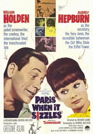 ดูหนังออนไลน์ฟรี Paris When It Sizzles (1964)